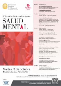 IV Jornada de Actualización Salud Mental
